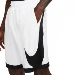 NIKE SHORT HBR 3.0 Bianco -Offerta Economica Novità nike dh6763 short hbr 3 0 abbigliamento basket uomo 044583101 100 3