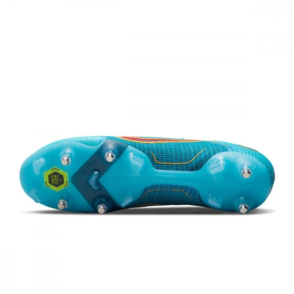 NIKE VAPOR 14 ELITE SG-PRO AC Azzurro 6 NIKE VAPOR 14 ELITE SG-PRO AC Azzurro - immagine 4