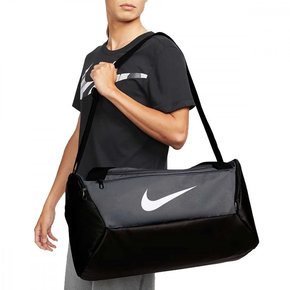 NIKE BORSA BRASILIA DUFF 9.5 S Grigio - immagine 5