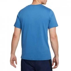 NIKE T-SHIRT REPEAT Azzurro -Offerta Economica Novità nike dm4675 t shirt repeat sport style uomo 045007601 407 2