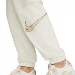 NIKE PANTALONI SWOOSH DONNA Bianco -Offerta Economica Novità nike dm6205 pantaloni swoosh donna sport style donna 044501501 030 5