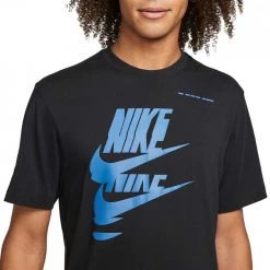 NIKE T-SHIRT ESSENTIAL FUTURA Nero -Offerta Economica Novità nike dm6377 t shirt essential futura sport style uomo 044502301 010 3