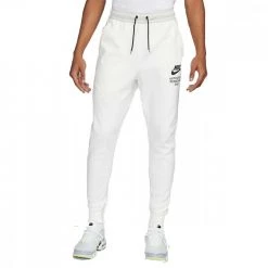 NIKE PANTALONI TECH FLEECE Bianco