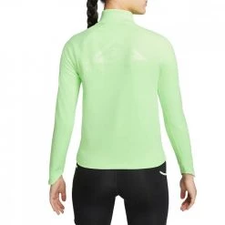 NIKE MAGLIA MANICA LUNGA TRAIL DONNA Lime -Offerta Economica Novità nike dm7568 maglia manica lunga element trail donna abbigliamento running donna 044565301 345 2