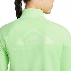 NIKE MAGLIA MANICA LUNGA TRAIL DONNA Lime -Offerta Economica Novità nike dm7568 maglia manica lunga element trail donna abbigliamento running donna 044565301 345 4