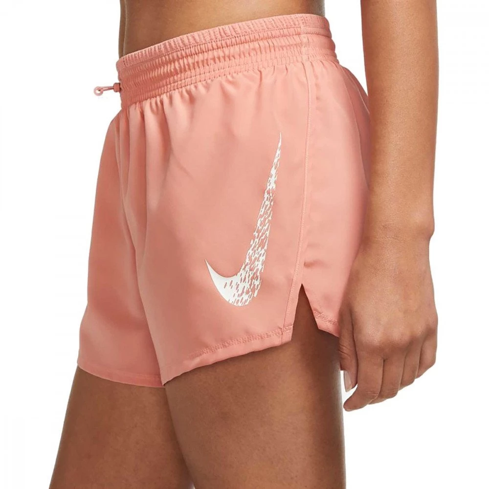 NIKE SHORT SWOOSH RUN DONNA Rosa 5 NIKE SHORT SWOOSH RUN DONNA Rosa - immagine 3
