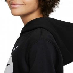 NIKE FELPA CON CAPPUCCIO CORE BAMBINO Nero -Offerta Economica Novità nike dm8097 felpa con cappuccio core bambino abbigliamento bambino 044519701 010 4