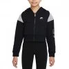 NIKE FELPA FULL ZIP CON CAPPUCCIO AIR BAMBINA Nero 2 NIKE FELPA FULL ZIP CON CAPPUCCIO AIR BAMBINA Nero -Offerta Economica Novità nike dm8386 felpa fz c capp air garzata bambina abbigliamento bambino 044519101 010 1