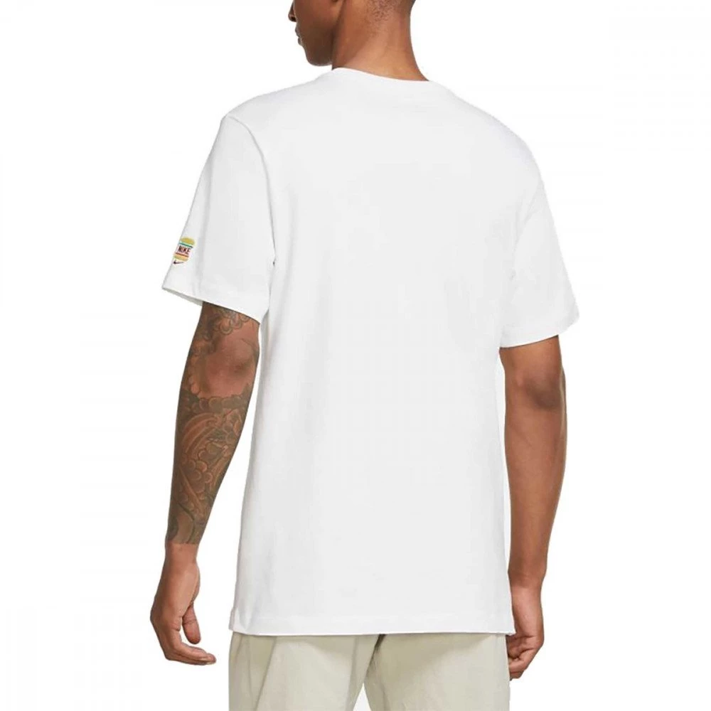NIKE T-SHIRT HAMBURGER Bianco 4 NIKE T-SHIRT HAMBURGER Bianco - immagine 2