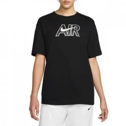 NIKE T-SHIRT AIR DONNA Nero