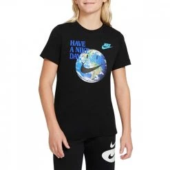 T-SHIRT HAVE A NIKE DAY BAMBINO Nero