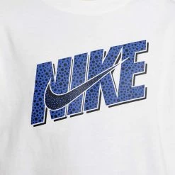 NIKE T-SHIRT SCRITTA CORE BAMBINO Bianco -Offerta Economica Novità nike do1825 t shirt scritta core bambino abbigliamento bambino 044520301 100 3