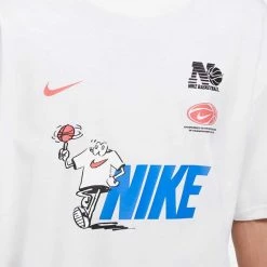 NIKE T-SHIRT PREMIUM Bianco -Offerta Economica Novità nike do2246 t shirt bytc prem abbigliamento basket uomo 044583301 100 3