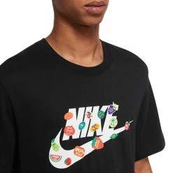 NIKE T-SHIRT LOGO FRUTTA Nero -Offerta Economica Novità nike dq1047 t shirt logo frutta sport style uomo 045006601 010 3