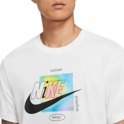 NIKE T-SHIRT HBR Bianco -Offerta Economica Novità nike dq1074 t shirt hbr sport style uomo 045006801 100 3