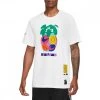 NIKE T-SHIRT BASKET A.I.R. Bianco -Offerta Economica Novità nike dq1885 t shirt cc pack 1 abbigliamento basket uomo 045208801 100 1