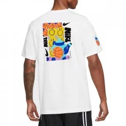 NIKE T-SHIRT BASKET A.I.R. Bianco 6 NIKE T-SHIRT BASKET A.I.R. Bianco -Offerta Economica Novità nike dq1885 t shirt cc pack 1 abbigliamento basket uomo 045208801 100 2