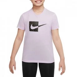 NIKE T-SHIRT ANIMAL PRINT BAMBINA Viola