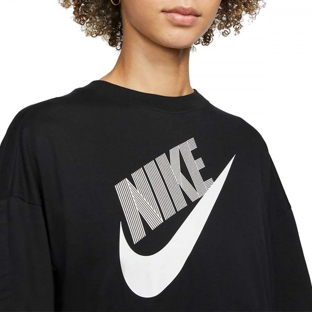 NIKE T-SHIRT DANCE DONNA Nero 5 NIKE T-SHIRT DANCE DONNA Nero - immagine 3