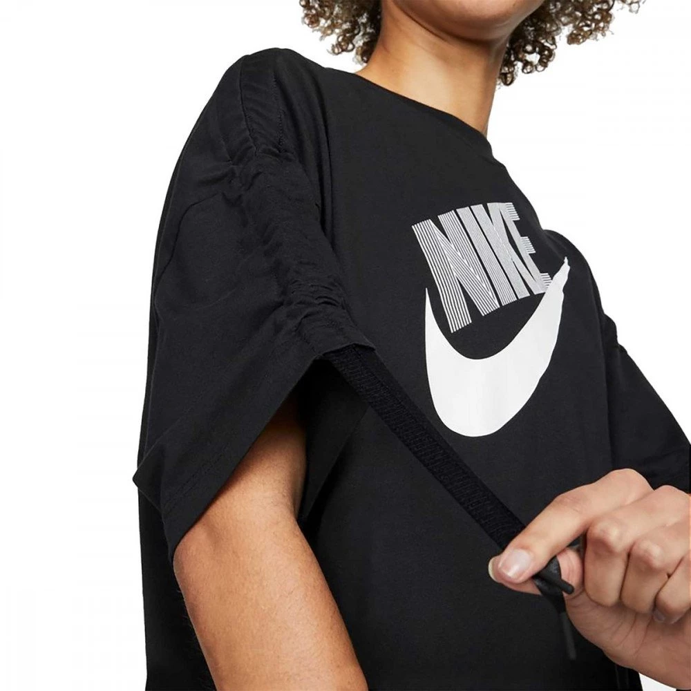 NIKE T-SHIRT DANCE DONNA Nero 6 NIKE T-SHIRT DANCE DONNA Nero - immagine 4