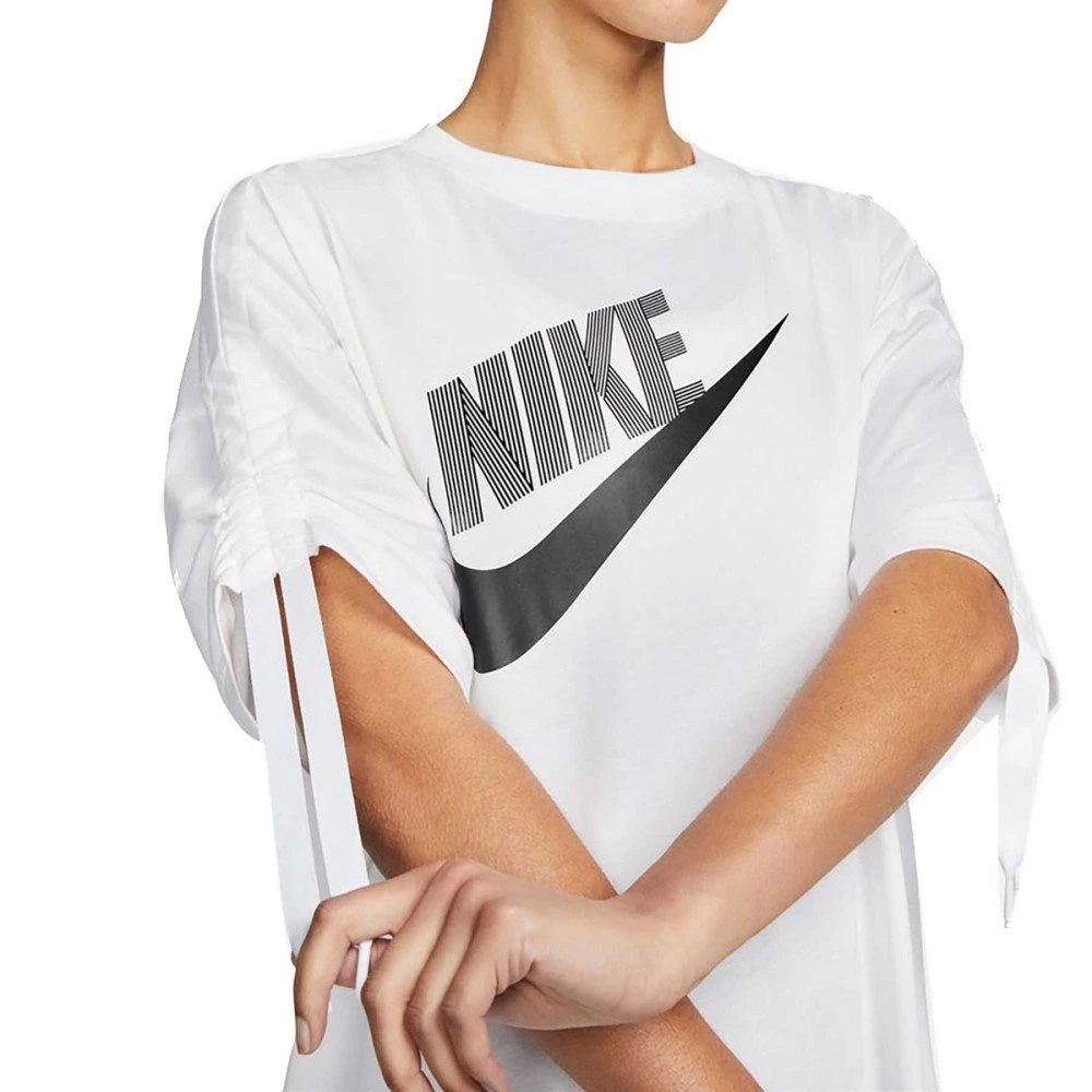 NIKE T-SHIRT DANCE DONNA Bianco 5 NIKE T-SHIRT DANCE DONNA Bianco - immagine 3