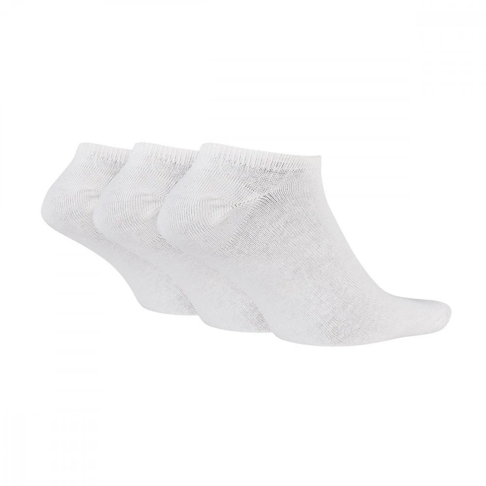 NIKE CALZE VALUE NO SHOW 3 PACK Bianco 4 NIKE CALZE VALUE NO SHOW 3 PACK Bianco - immagine 2