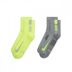 NIKE CALZE MULTIPLIER ANKLE - 2 PACK -Offerta Economica Novità nike sx7556 calze multiplier ankle 2 pack abbigliamento running uomo 045199001 929 2