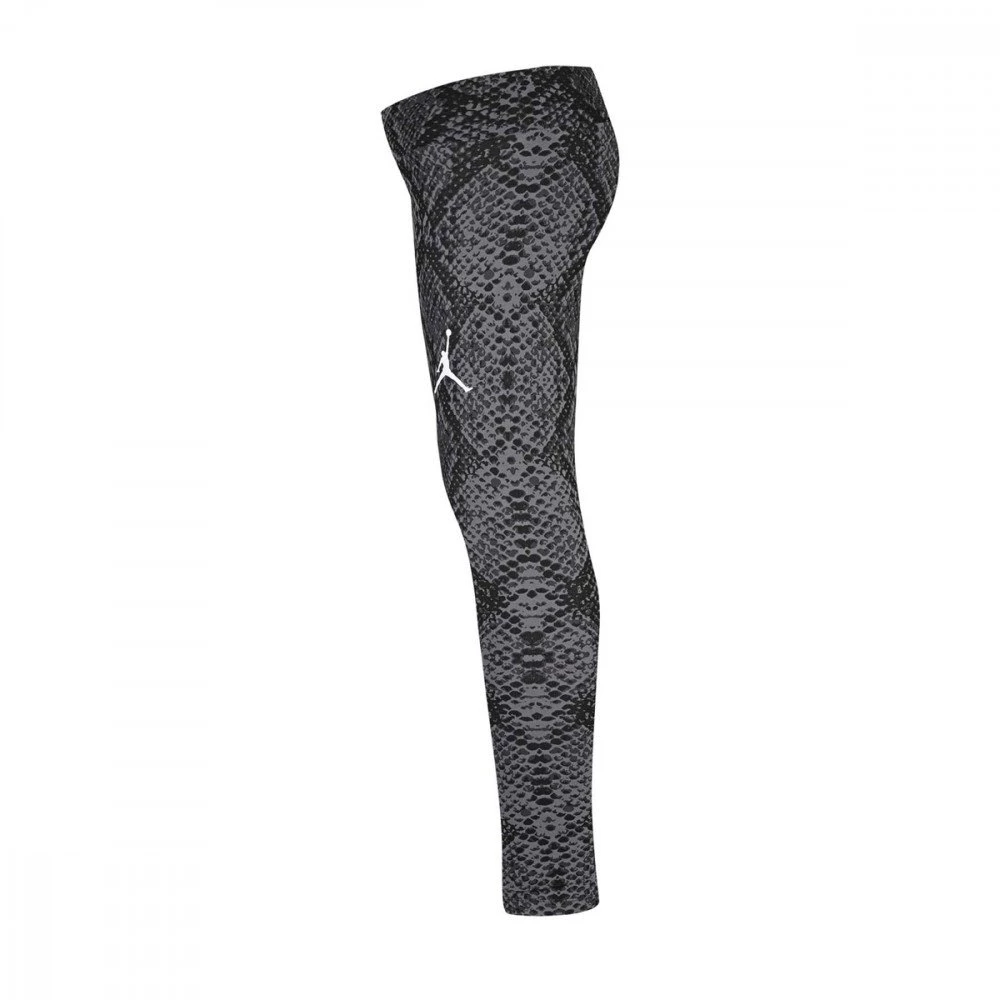 NIKE JORDAN LEGGINGS ESSENTIALS SNAKE BAMBINA Nero 4 NIKE JORDAN LEGGINGS ESSENTIALS SNAKE BAMBINA Nero - immagine 2