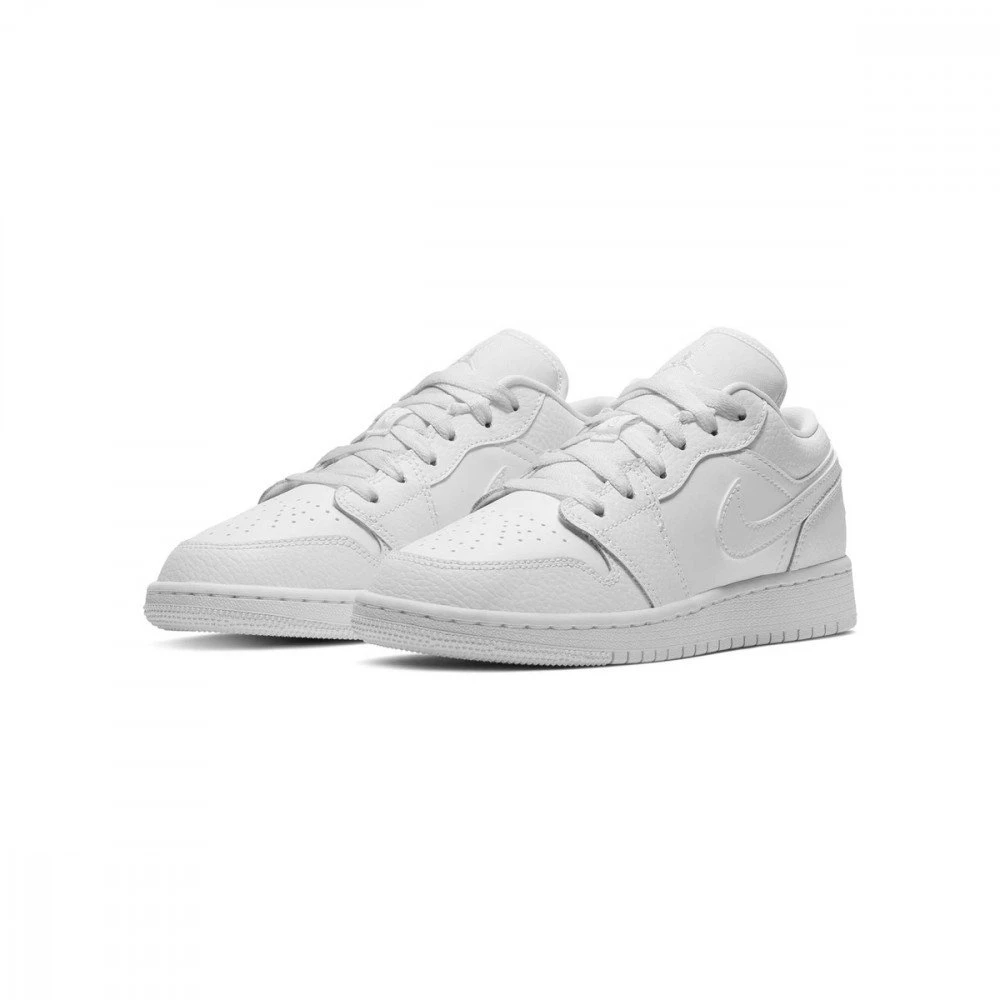 NIKE JORDAN AIR JORDAN 1 LOW BAMBINO Bianco 4 NIKE JORDAN AIR JORDAN 1 LOW BAMBINO Bianco - immagine 2