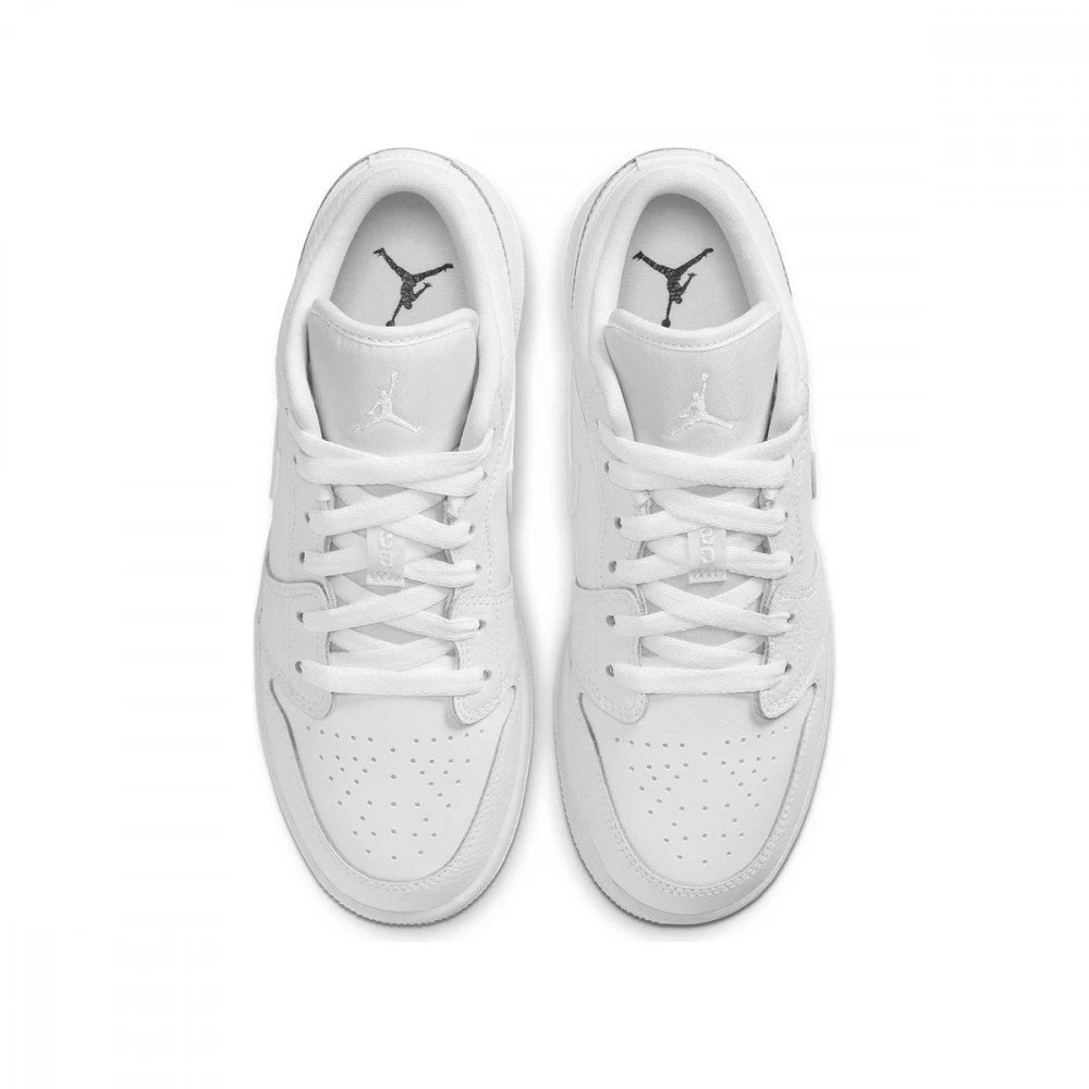 NIKE JORDAN AIR JORDAN 1 LOW BAMBINO Bianco 5 NIKE JORDAN AIR JORDAN 1 LOW BAMBINO Bianco - immagine 3