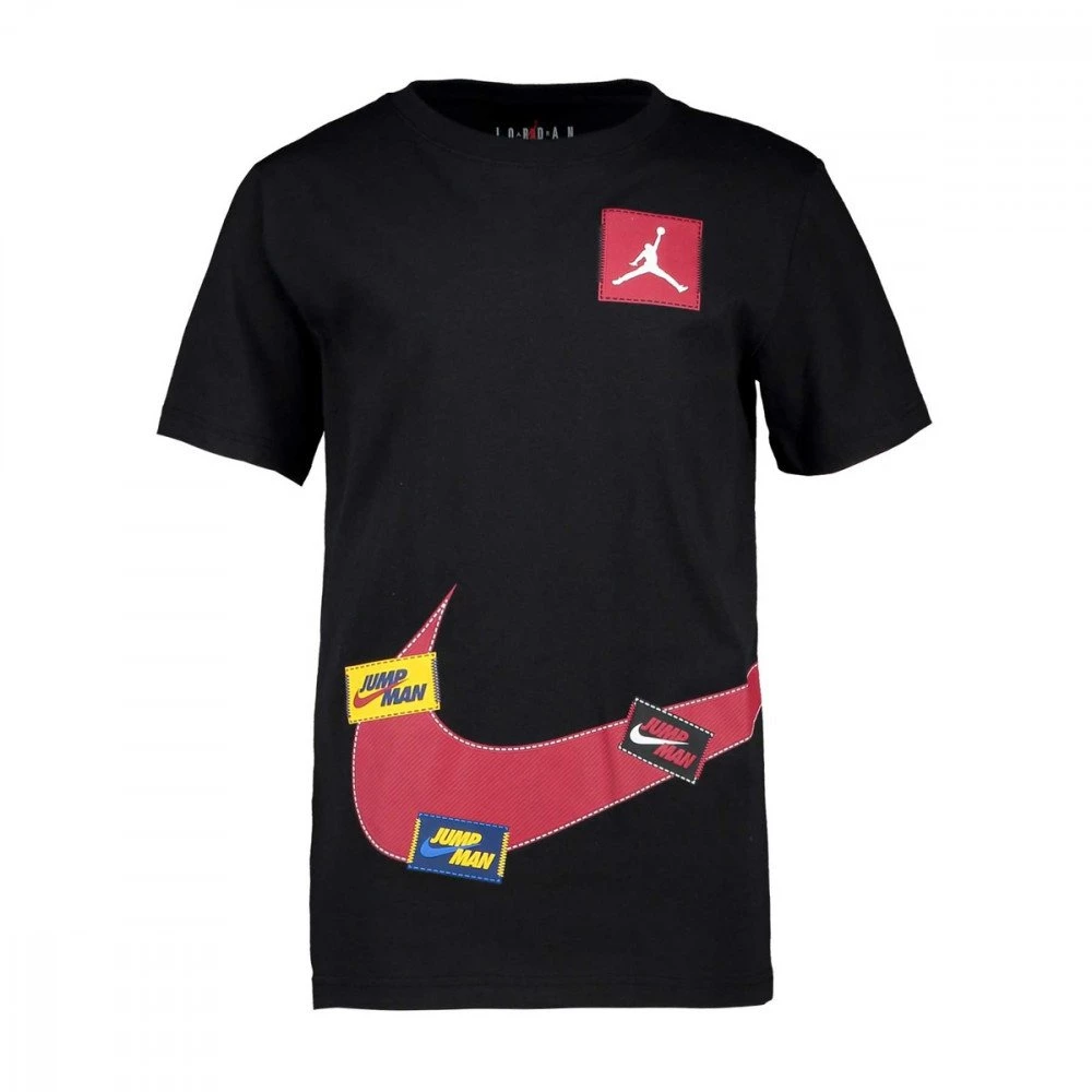 NIKE JORDAN T-SHIRT JUMPMAN NEXT UTILITY BAMBINO Nero 3 NIKE JORDAN T-SHIRT JUMPMAN NEXT UTILITY BAMBINO Nero
