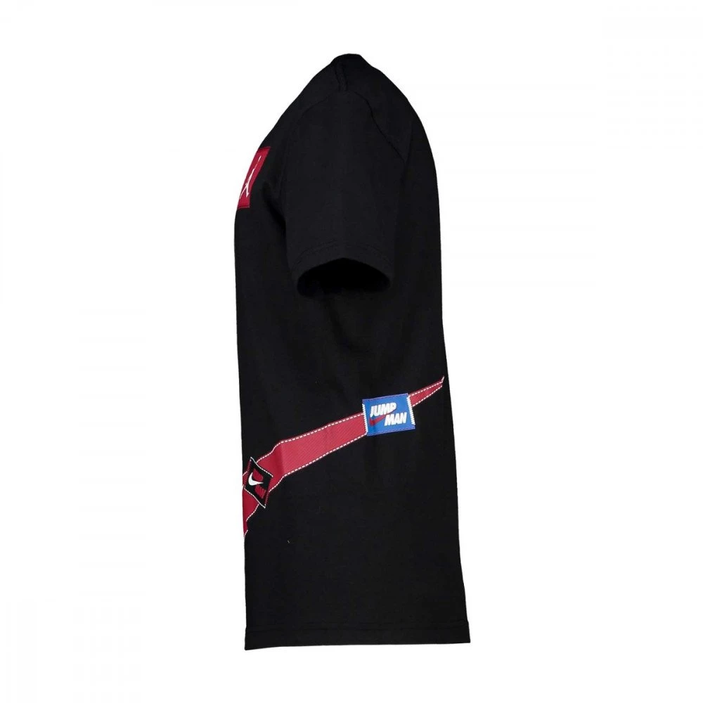 NIKE JORDAN T-SHIRT JUMPMAN NEXT UTILITY BAMBINO Nero 4 NIKE JORDAN T-SHIRT JUMPMAN NEXT UTILITY BAMBINO Nero - immagine 2