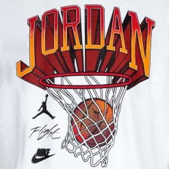 NIKE JORDAN T-SHIRT JORDAN HOOP STYLE BAMBINO Bianco -Offerta Economica Novità nike jordan 95b231 t shirt jordan hoop style bambino abbigliamento bambino 044516901 001 4