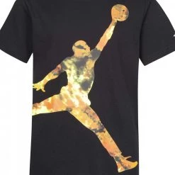 NIKE JORDAN T-SHIRT ICE DYE JUMBO JUMPMAN BAMBINO Nero -Offerta Economica Novità nike jordan 95b253 t shirt ice dye jumbo jumpman bambino abbigliamento bambino 044517301 023 3