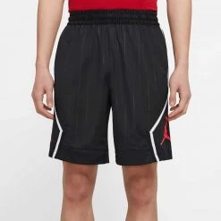NIKE JORDAN SHORT DIAMOND STRIPED Nero -Offerta Economica Novità nike jordan cd4908 short diamond striped sport style uomo 040256401 010 4
