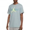 NIKE JORDAN T-SHIRT LOGO AIR Azzurro -Offerta Economica Novità nike jordan ck4212 t shirt logo air sport style uomo 044998401 392 1