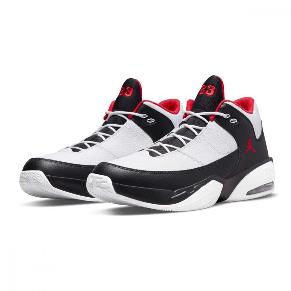 NIKE JORDAN JORDAN MAX AURA 3 Bianco, Nero 4 NIKE JORDAN JORDAN MAX AURA 3 Bianco, Nero - immagine 2