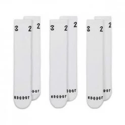 NIKE JORDAN U JORDAN ESSENTIAL CREW 3PR -Offerta Economica Novità nike jordan da5718 u jordan essential crew 3pr casual uomo 044397201 100 2