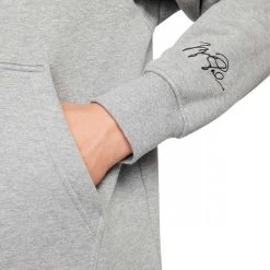 NIKE JORDAN FELPA CON CAPPUCCIO ESSENTIALS Grigio -Offerta Economica Novità nike jordan da9818 felpa con cappuccio essentials sport style uomo 044499601 091 4