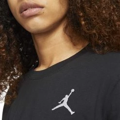 NIKE JORDAN T-SHIRT JUMPMAN MINI LOGO Nero 7 NIKE JORDAN T-SHIRT JUMPMAN MINI LOGO Nero -Offerta Economica Novità nike jordan dc7485 t shirt jumpman logo piccolo sport style uomo 043805601 010 3