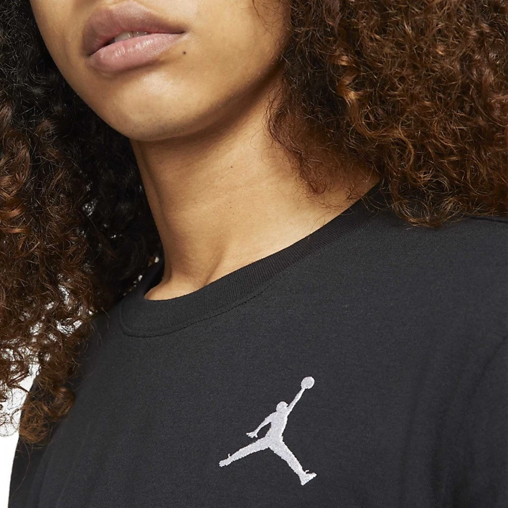 NIKE JORDAN T-SHIRT JUMPMAN MINI LOGO Nero 5 NIKE JORDAN T-SHIRT JUMPMAN MINI LOGO Nero - immagine 3