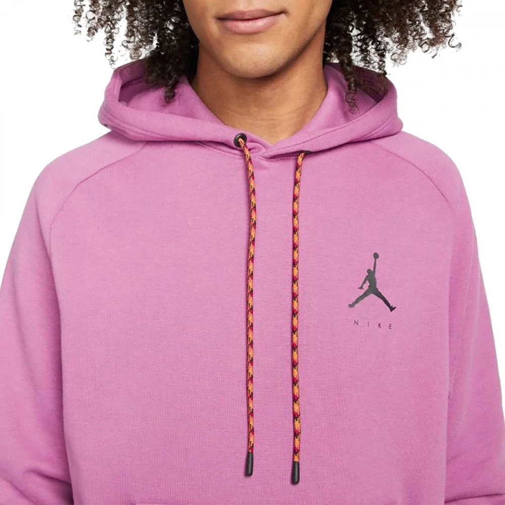 NIKE JORDAN FELPA CON CAPPUCCIO JUMPMAN Viola - immagine 3