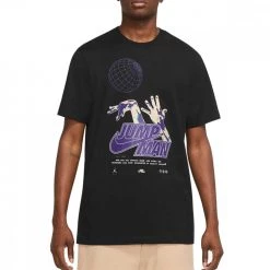 NIKE JORDAN T-SHIRT JUMPMAN Nero