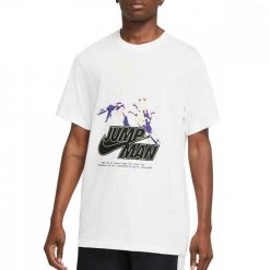 NIKE JORDAN T-SHIRT JUMPMAN Bianco