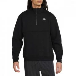 NIKE SB FELPA MEZZA ZIP PREMIUM GFX Nero