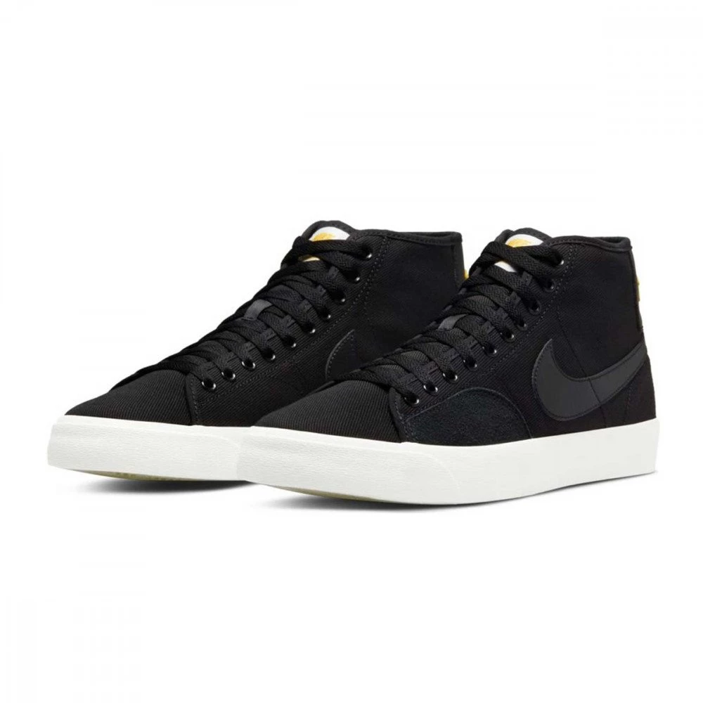 NIKE SB BLAZER COURT MID Nero 4 NIKE SB BLAZER COURT MID Nero - immagine 2