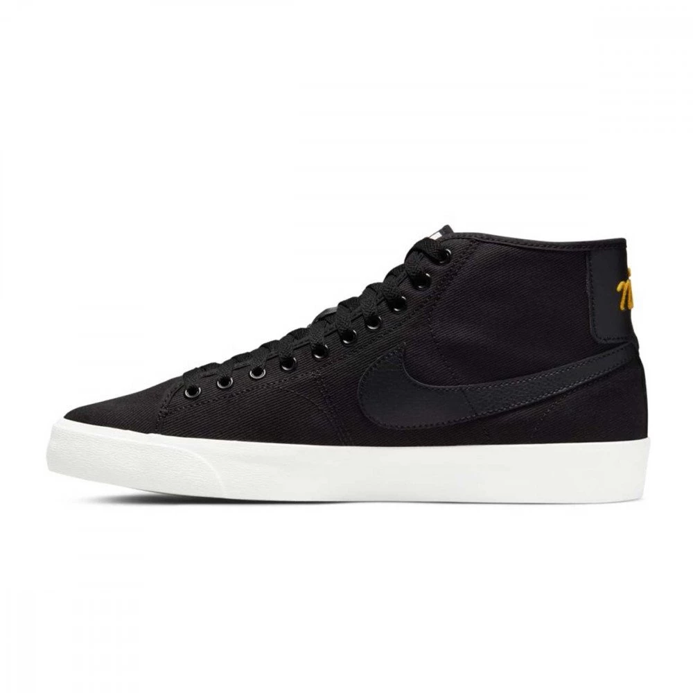 NIKE SB BLAZER COURT MID Nero 8 NIKE SB BLAZER COURT MID Nero - immagine 6