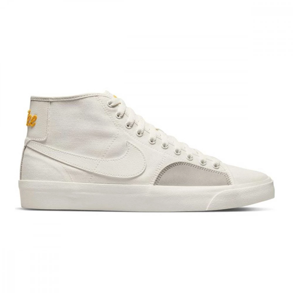 NIKE SB BLAZER COURT MID Bianco 3 NIKE SB BLAZER COURT MID Bianco