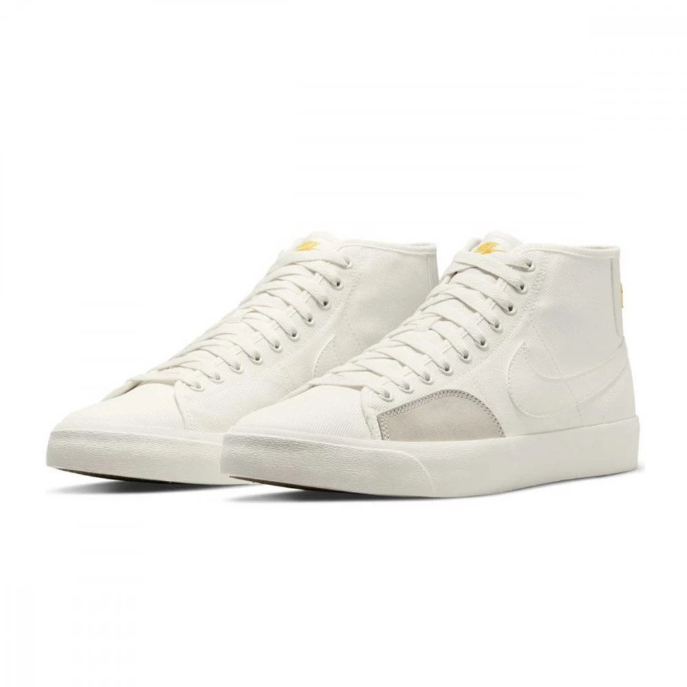 NIKE SB BLAZER COURT MID Bianco 4 NIKE SB BLAZER COURT MID Bianco - immagine 2