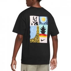 NIKE SB T-SHIRT NATURE Nero -Offerta Economica Novità nike sb dq1858 t shirt nature street style uomo 044740501 010 2